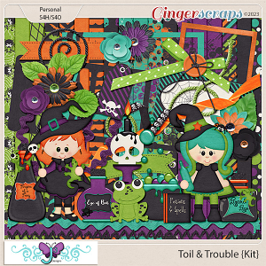 Toil & Trouble {Kit} by Triple J Designs