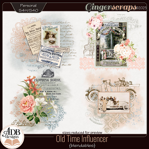 Old Time Influencer Blendables by ADB Designs