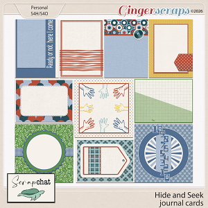 Hide and Seek Journal Cards by ScrapChat Designs