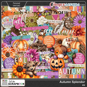 Autumn Splendor Kit by Let Me Scrapbook