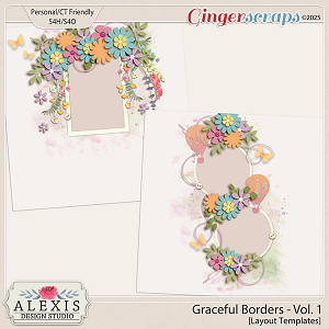 Graceful Borders - Templates Vol. 1