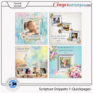 Scripture Snippets: Quickpages by Wetfish Designs 