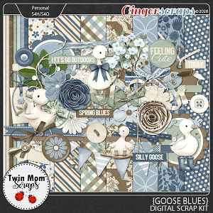 Goose Blues - KIT by Twin Mom Scraps