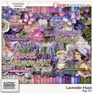 Lavender Haze Page Kit by Aimee Harrison Lavender Haze Page Kit by Aimee Harrison