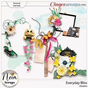 Everyday Bliss - Clusters - by Neia Scraps