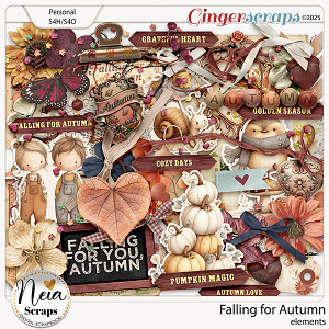 Falling for Autumn - Elements - by Neia Scraps