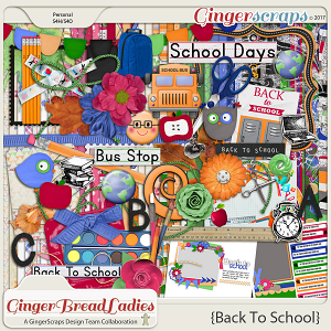GingerBread Ladies Collab: Back To School