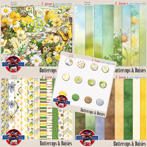 Buttercups & Daisies By The Brit Chick