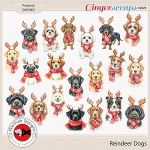Reindeer Dogs by Wetfish Designs