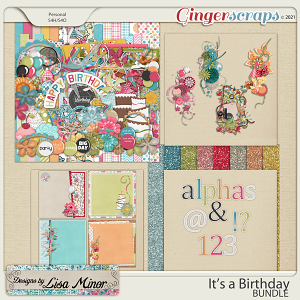It's a Birthday BUNDLE from Designs by Lisa Minor