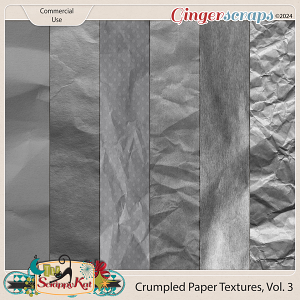 Crumpled Paper Textures, Vol. 3 by The Scrappy Kat