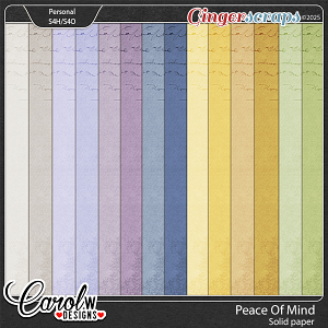 Peace Of Mind-Solid paper