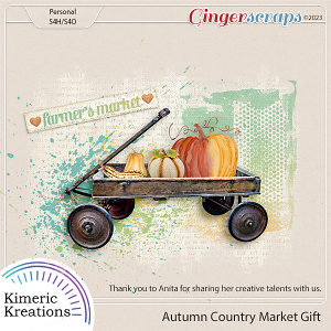 Autumn Country Market Gift by Kimeric Kreations   