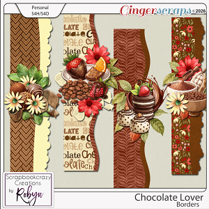 Chocolate Lovers Borders by Scrapbookcrazy Creations