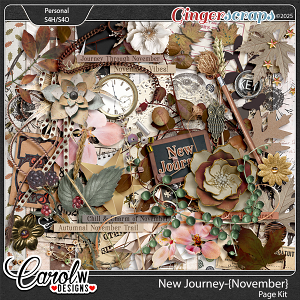 New Journey-{November}-Page Kit
