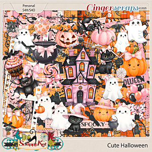 Cute Halloween Kit by The Scrappy Kat