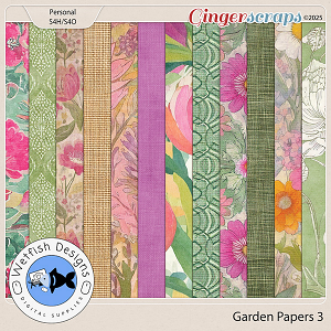 Garden Papers 3 by Wetfish Designs Garden Papers 3 by Wetfish Designs