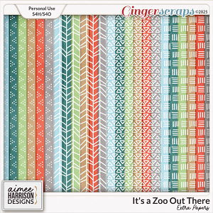 It's a Zoo Out There Extra Papers by Aimee Harrison