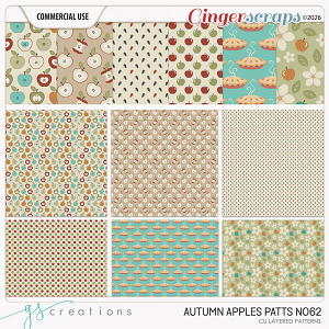 Autumn Apples Patts62 (CU) by GS Creations