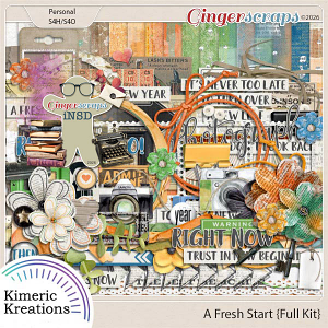 A Fresh Start Full Kit by Kimeric Kreations