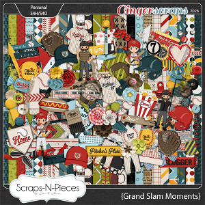 Grand Slam Moments kit by Scraps N Pieces