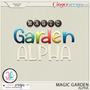 Magic Garden - Alpha - by Neia Scraps & JB Studio
