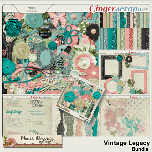 Vintage Legacy Bundle by Moore Blessings Digital Design