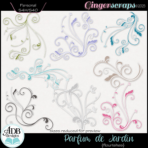 Parfum de Jardin Flourishes by ADB Designs