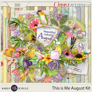 This is Me August Kit by Karen Schulz