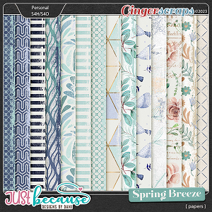 Spring Breeze Papers by JB Studio