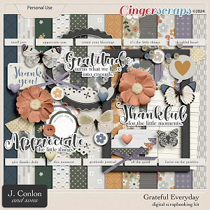 Grateful Everyday Kit by J. Conlon and Sons