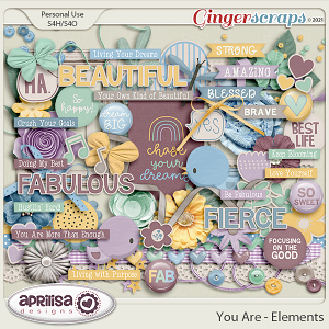 You Are - Elements by Aprilisa Designs