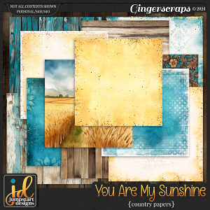 You Are My Sunshine {Country Papers}