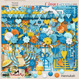 Hanukkah by The Scrappy Kat