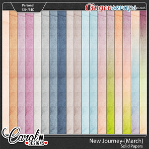 New Journey-{March} -Solid papers