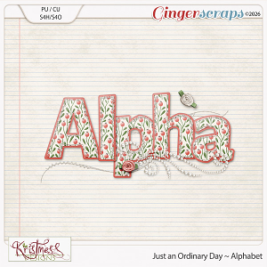 Just an Ordinary Day Alphabet Just an Ordinary Day Alphabet