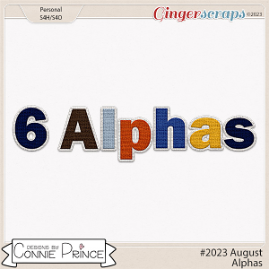 #2023 August - Alpha Pack AddOn by Connie Prince