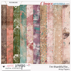 I'm Thankful For... - Artsy Papers - by Neia Scraps