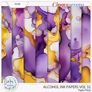 CU Alcohol Ink Papers Vol 32 by Ilonka's Designs 