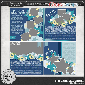 Star Light Star Bright [Templates CU OK] by Cindy Ritter