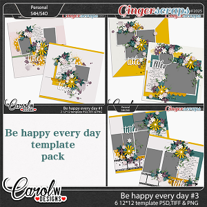 Be Happy Every Day-Template Bundle