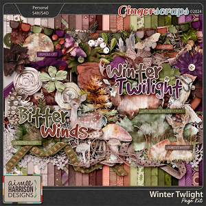 Winter Twilight Page Kit by Aimee Harrison