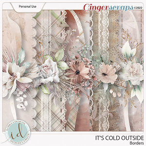 It's Cold Outside Borders by Ilonka's Designs