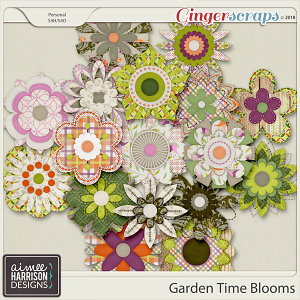 Garden Time Blooms by Aimee Harrison