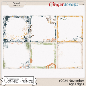 #2024 November - Page Edges by Connie Prince