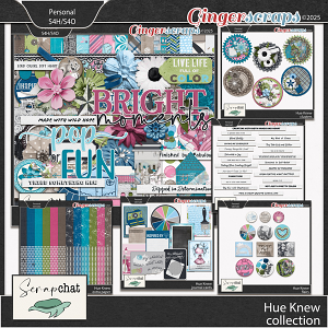 Hue Knew Collection by ScrapChat Designs Hue Knew Collection by ScrapChat Designs