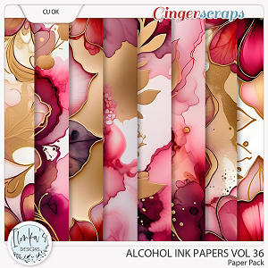 CU Alcohol Ink Papers Vol 36 by Ilonka's Designs 