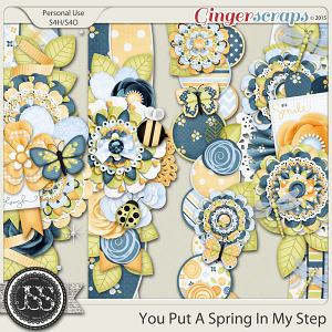 You Put A Spring In My Step Page Borders