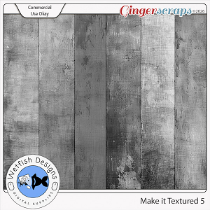 CU Make it Textured Overlays 5 by Wetfish Designs  