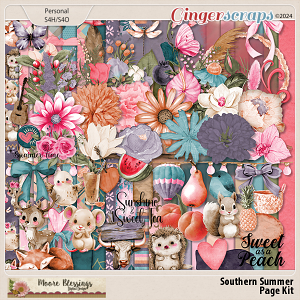 Southern Summer Page Kit by Moore Blessings Digital Design